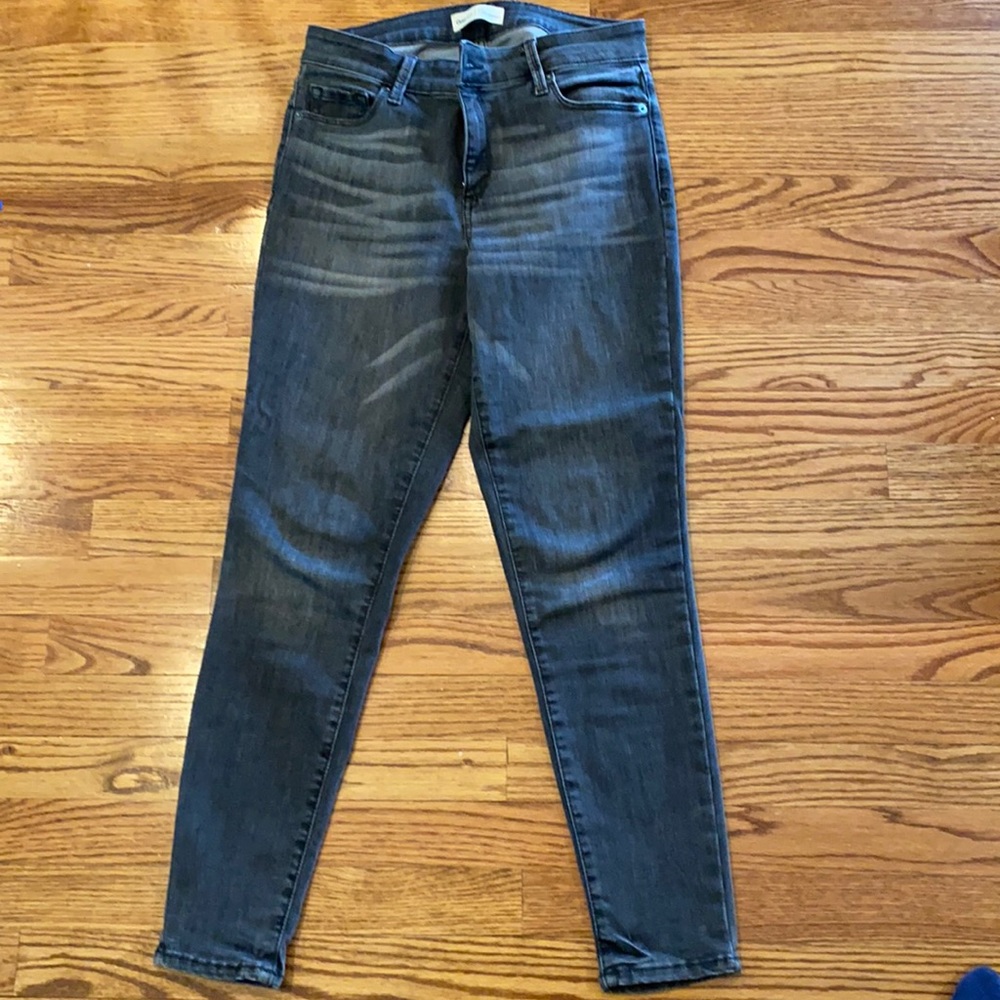 Gap True Skinny gray jeans